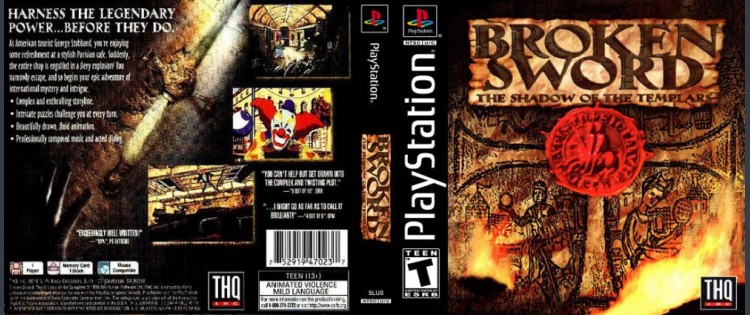 Broken Sword: The Shadow of the Templars - PlayStation | VideoGameX