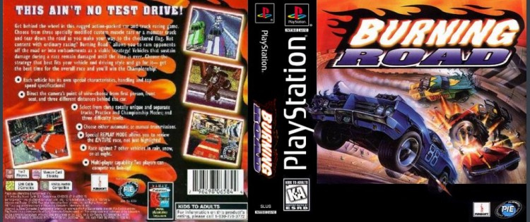 Burning Road - PlayStation | VideoGameX