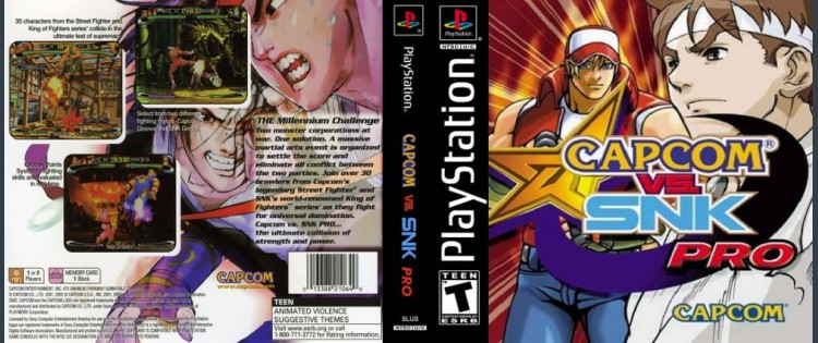 Capcom vs. SNK Pro - PlayStation | VideoGameX
