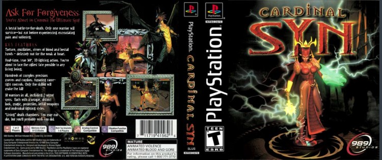Cardinal Syn - PlayStation | VideoGameX