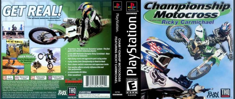 Championship Motocross Featuring Ricky Carmichael - PlayStation | VideoGameX