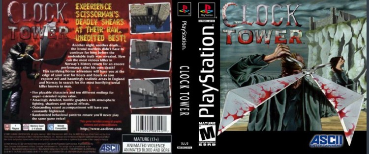 Clock Tower - PlayStation | VideoGameX