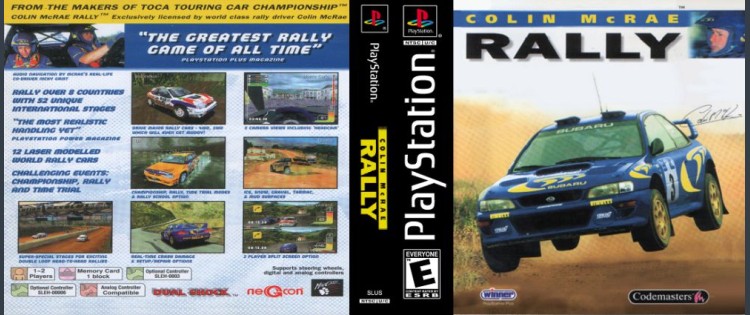Colin McRae Rally - PlayStation | VideoGameX