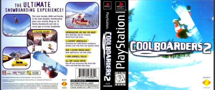Cool Boarders 2 - PlayStation | VideoGameX
