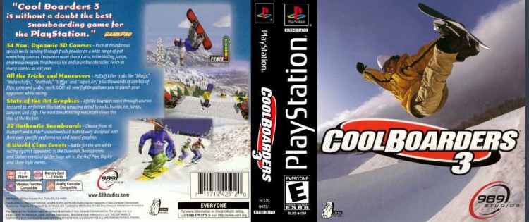 Cool Boarders 3 - PlayStation | VideoGameX