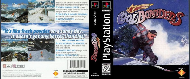 Cool Boarders - PlayStation | VideoGameX