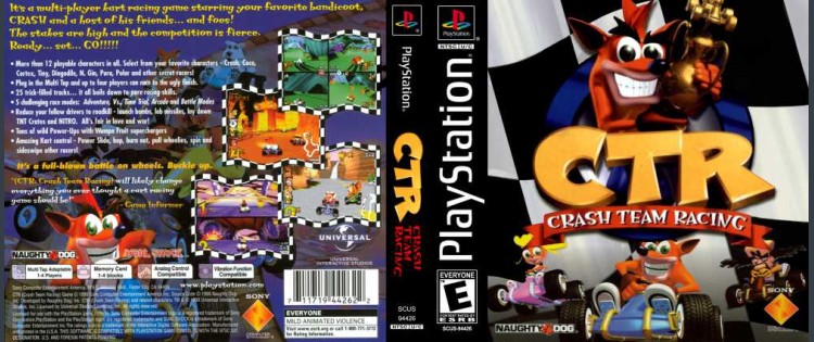 CTR: Crash Team Racing                                         - PlayStation | VideoGameX