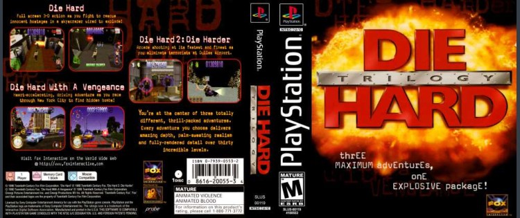 Die Hard Trilogy - PlayStation | VideoGameX