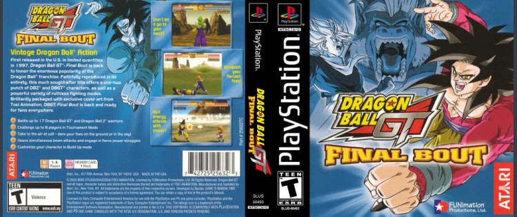 Dragon Ball GT Final Bout: Atari Rerelease - PlayStation | VideoGameX