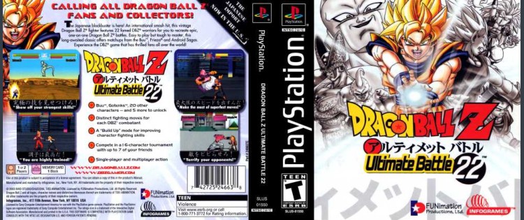 Dragon Ball Z: Ultimate Battle 22 - PlayStation | VideoGameX