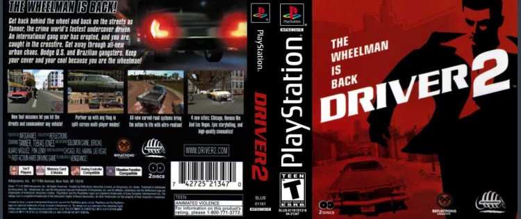 Driver 2 - PlayStation | VideoGameX