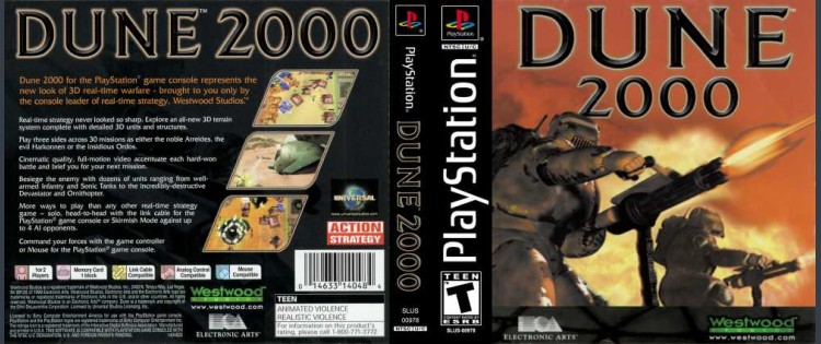 Dune 2000 - PlayStation | VideoGameX