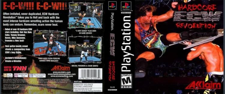 ECW Hardcore Revolution - PlayStation | VideoGameX