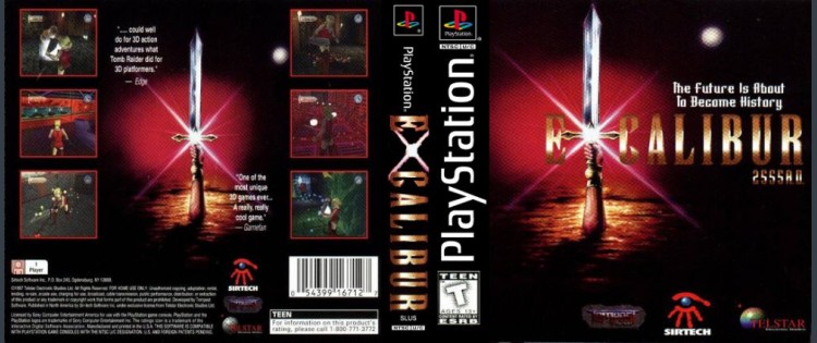 Excalibur 2555 A.D. - PlayStation | VideoGameX