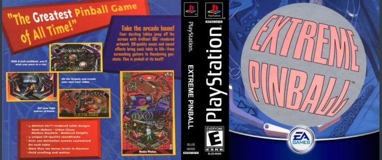 Extreme Pinball - PlayStation | VideoGameX