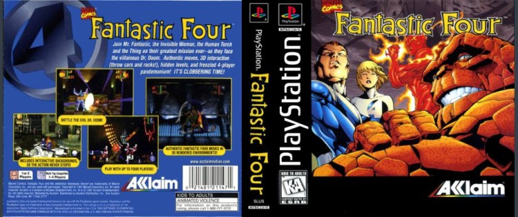 Fantastic Four - PlayStation | VideoGameX