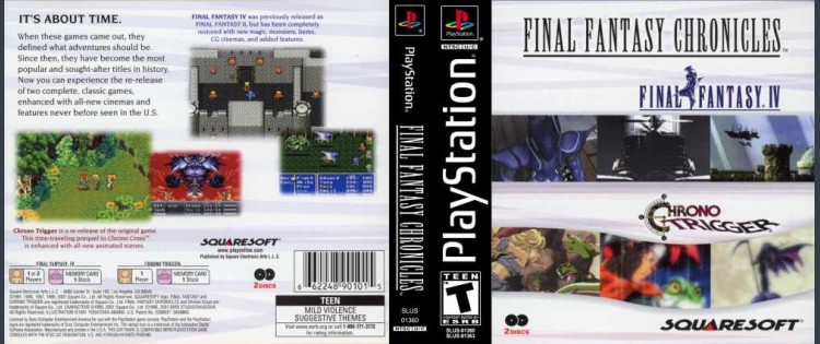 Final Fantasy Chronicles - PlayStation | VideoGameX