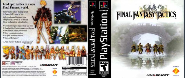 Final Fantasy Tactics - PlayStation | VideoGameX