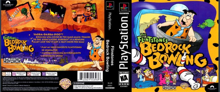 Flintstones Bedrock Bowling - PlayStation | VideoGameX