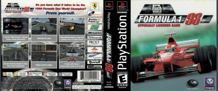 Formula 1 '98 - PlayStation | VideoGameX