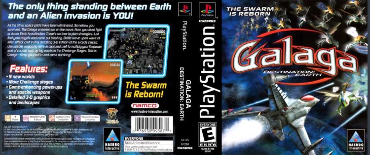 Galaga: Destination Earth - PlayStation | VideoGameX