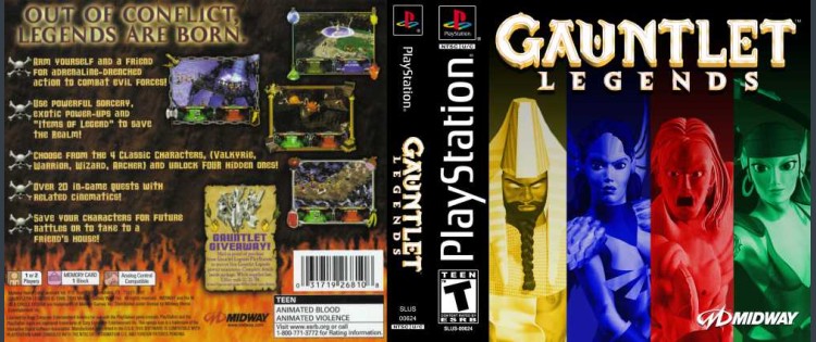 Gauntlet Legends - PlayStation | VideoGameX