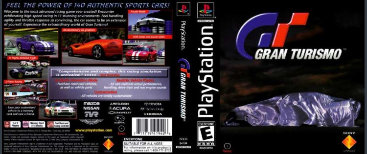 Gran Turismo - PlayStation | VideoGameX