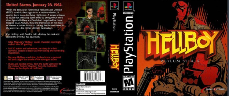 Hellboy: Asylum Seeker - PlayStation | VideoGameX