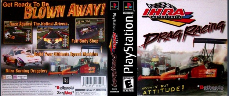 IHRA Motorsports Drag Racing - PlayStation | VideoGameX