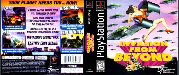 Invasion from Beyond - PlayStation | VideoGameX