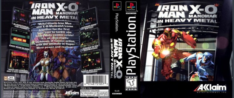 Iron Man/X-O Manowar in Heavy Metal - PlayStation | VideoGameX