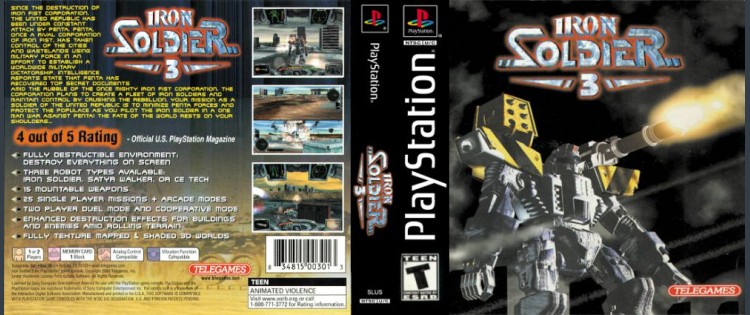 Iron Soldier 3 - PlayStation | VideoGameX