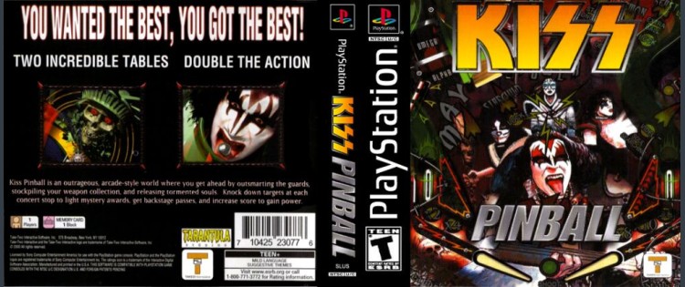 KISS Pinball - PlayStation | VideoGameX