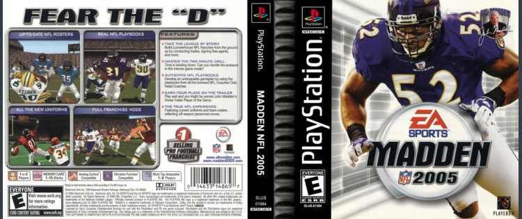 Madden NFL 2005 - PlayStation | VideoGameX