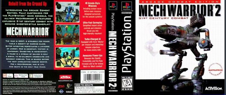 MechWarrior 2 - PlayStation | VideoGameX