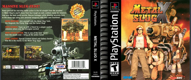 Metal Slug X - PlayStation | VideoGameX