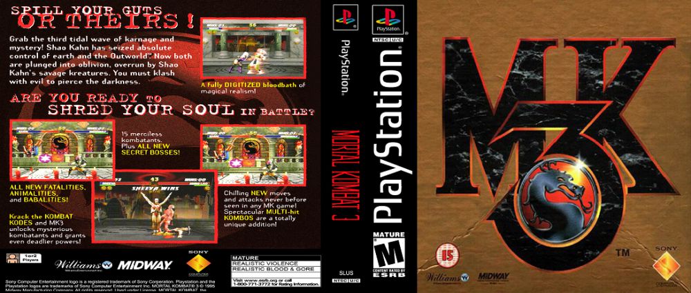 Mortal kombat 3 ps1 deals