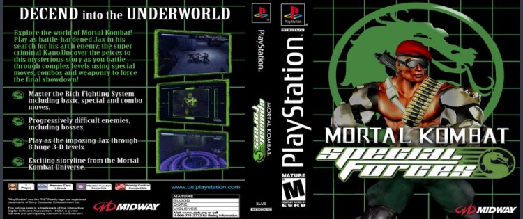 Mortal Kombat: Special Forces - PlayStation | VideoGameX