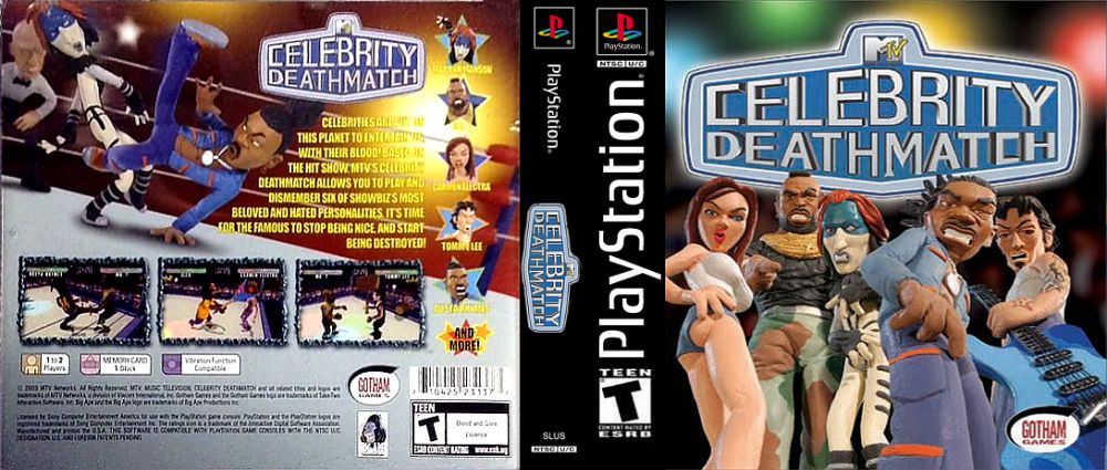 Celebrity Deathmatch - Playstation 1 : Target