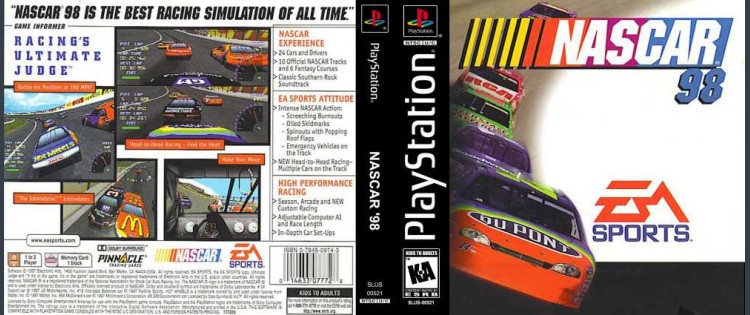 NASCAR '98 - PlayStation | VideoGameX