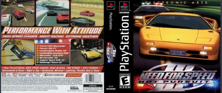 Need for Speed III: Hot Pursuit - PlayStation | VideoGameX