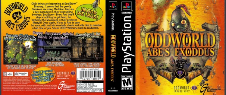 Oddworld: Abe's Exoddus - PlayStation | VideoGameX