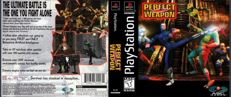 Perfect Weapon - PlayStation | VideoGameX