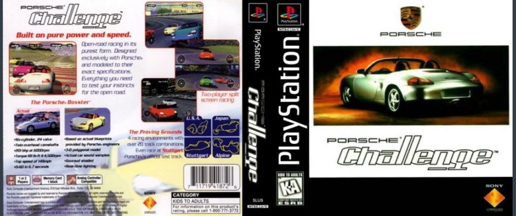 Porsche Challenge - PlayStation | VideoGameX