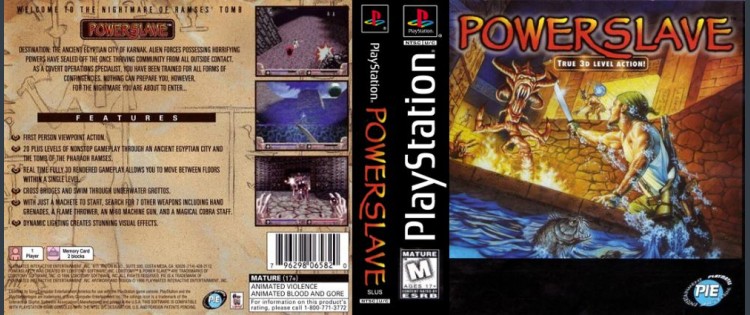 Powerslave - PlayStation | VideoGameX