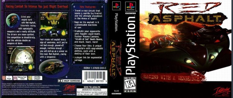 Red Asphalt - PlayStation | VideoGameX