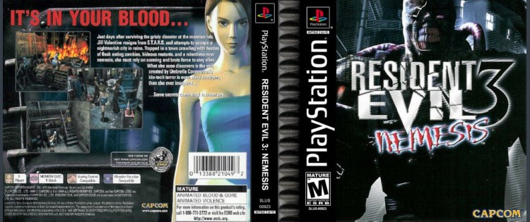 Resident Evil 3: Nemesis - PlayStation | VideoGameX