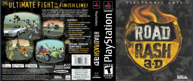 Road Rash 3D - PlayStation | VideoGameX