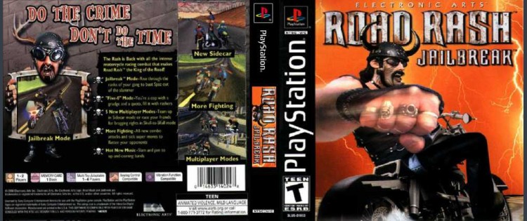 Road Rash: Jailbreak - PlayStation | VideoGameX
