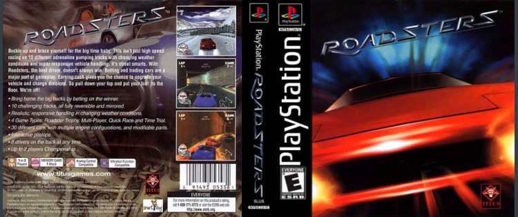 Roadsters - PlayStation | VideoGameX